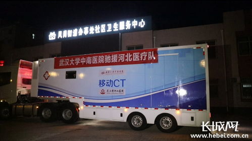 醫療神器駕到！武漢車載移動CT順利抵達邢臺南宮體檢車